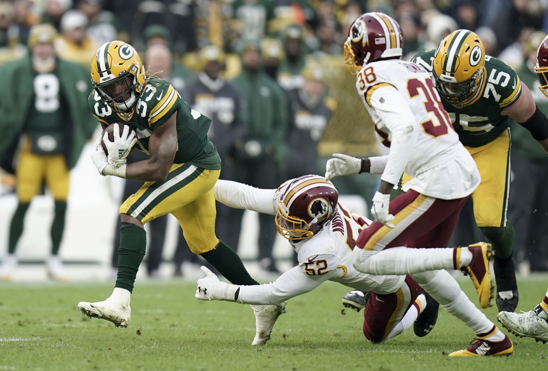 Packers 20, Redskins 15
